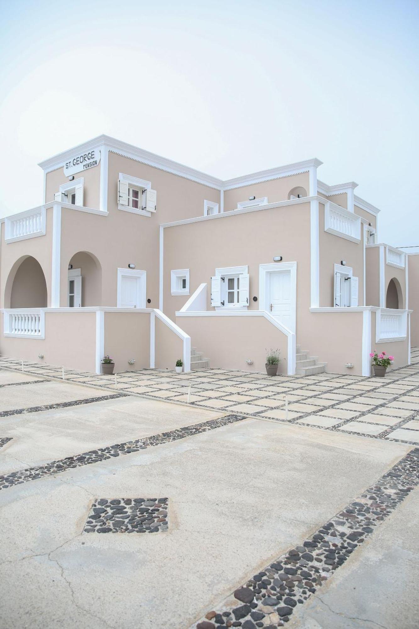 Pension St.George Rooms&Studios Playa de Perivolos Exterior foto