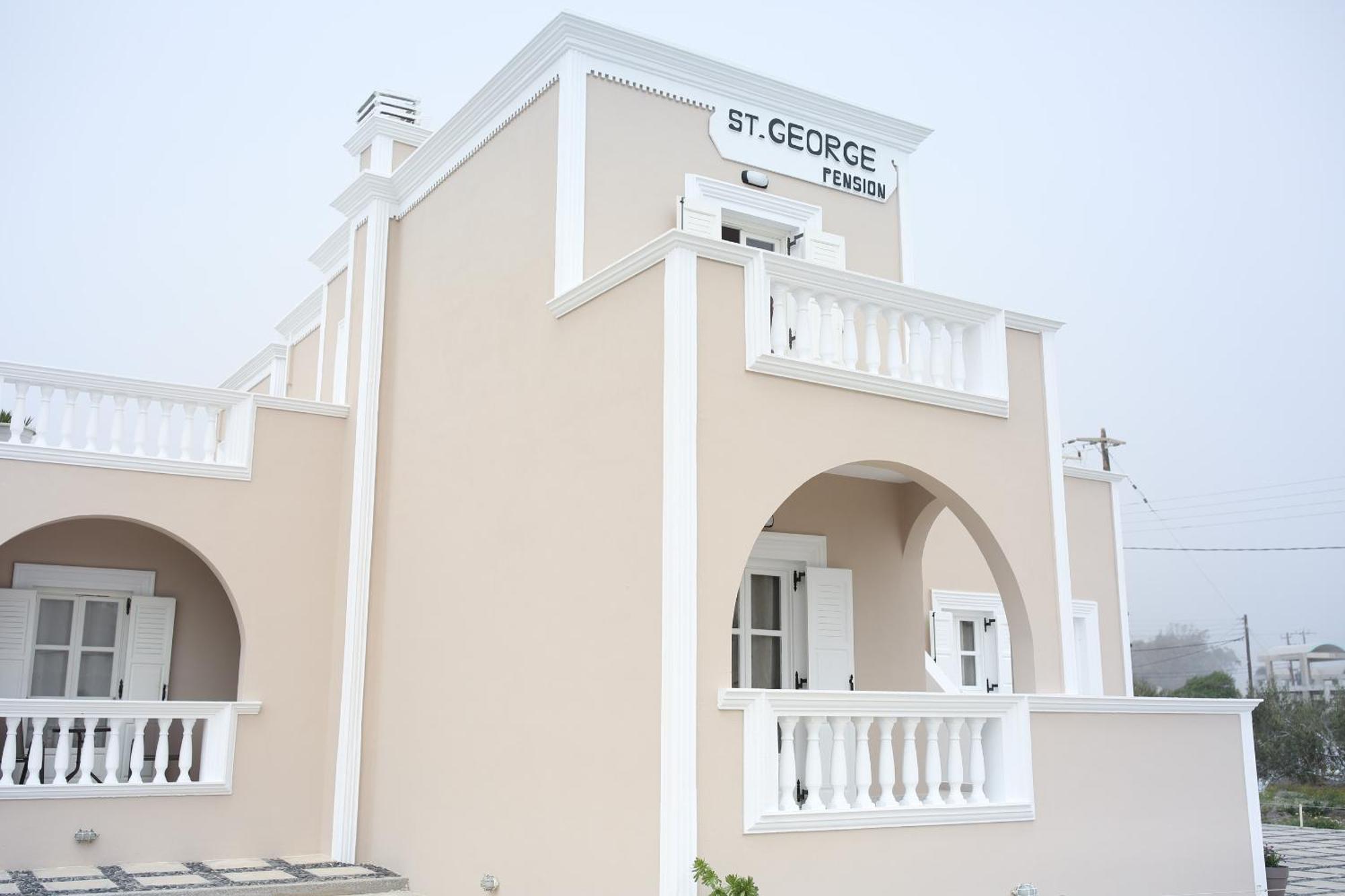 Pension St.George Rooms&Studios Playa de Perivolos Exterior foto