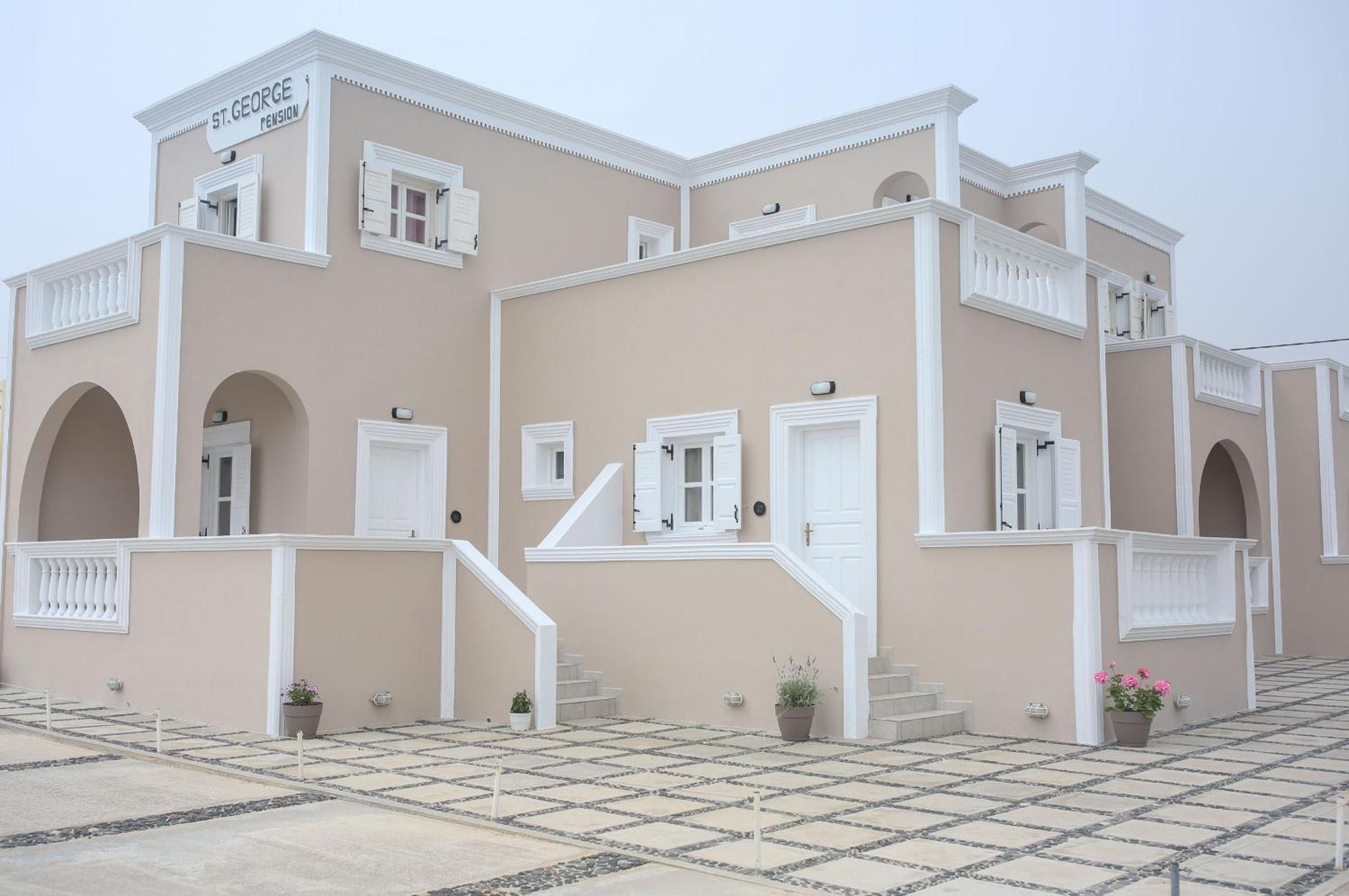 Pension St.George Rooms&Studios Playa de Perivolos Exterior foto